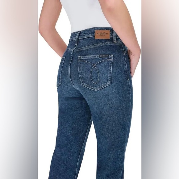 Calvin‎ Klein Blue Straight Leg Jeans - Picture 2 of 14